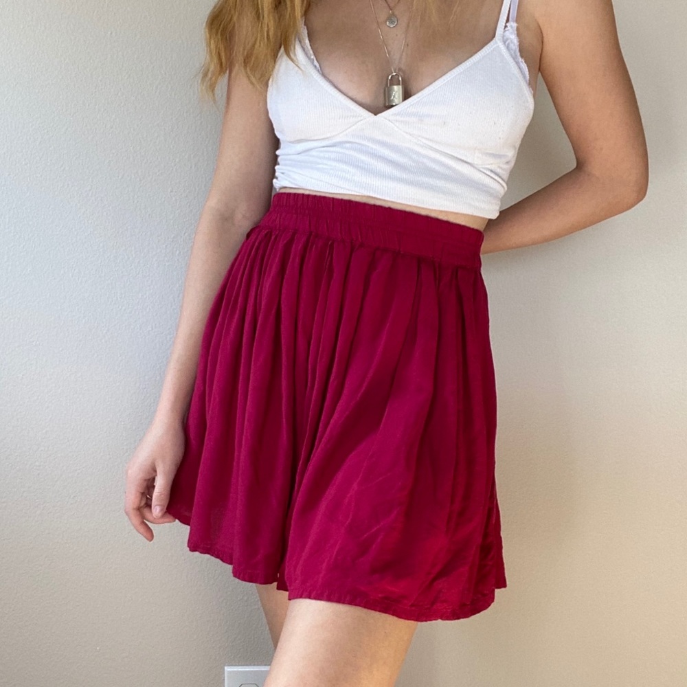 (SOLD) red skirt!❤️